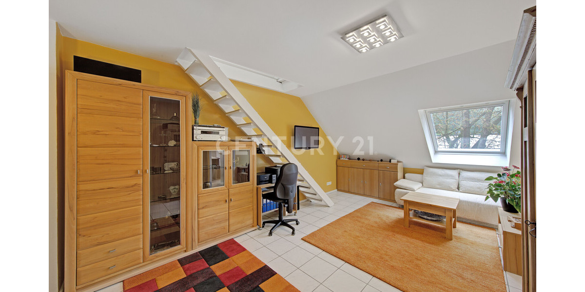 Homeoffice & Rückzugsort im Dachgeschoss